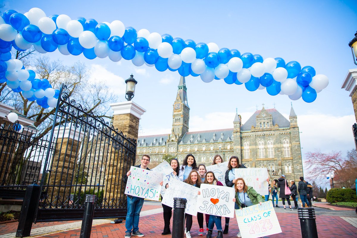 Georgetown University tweet media