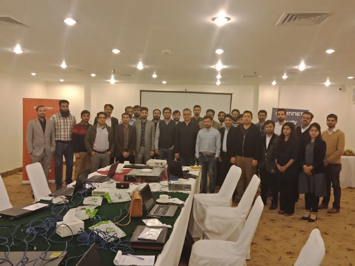 IngramMicroPK's tweet photo. #Ingrammicro & #Fortinet Advance Security Boot Camp successfully conducted in Islamabad, where participants got the opportunity to implement #fortinet #sdwan with advanced security technologies using #Fortigate #FortiMail #FortiSandbox #FortiWAF #Fortiauthenticator & #Forticlient https://t.co/eUkMha6cXy