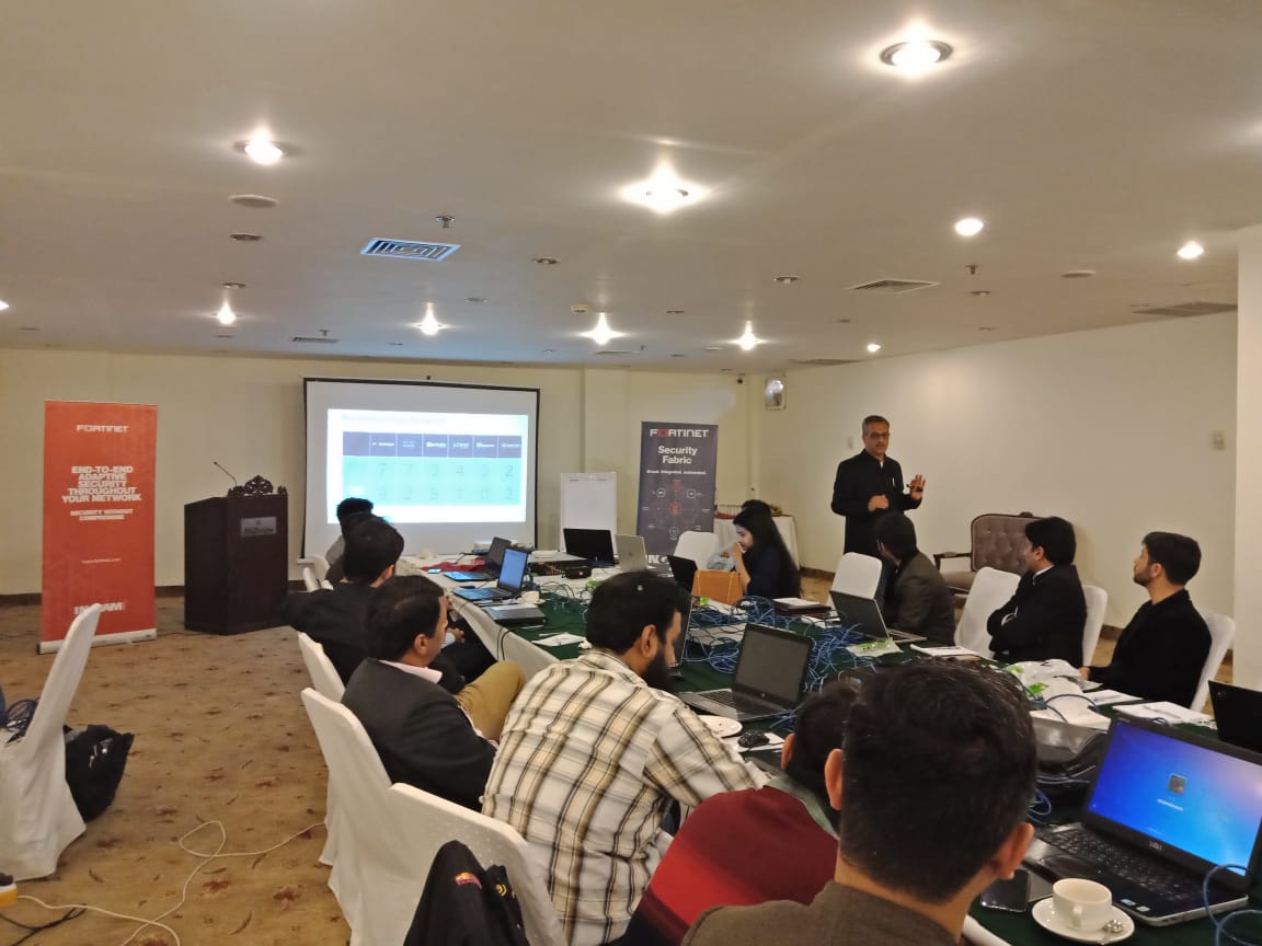 IngramMicroPK's tweet photo. #Ingrammicro & #Fortinet Advance Security Boot Camp successfully conducted in Islamabad, where participants got the opportunity to implement #fortinet #sdwan with advanced security technologies using #Fortigate #FortiMail #FortiSandbox #FortiWAF #Fortiauthenticator & #Forticlient https://t.co/eUkMha6cXy