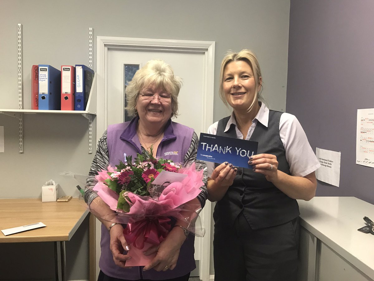 Congratulations to Viv for 20 years loyal service with Co-op Memorials #proud #beingcoopy #herestothenext20years <a href="/VaughanDamian/">Damian Vaughan</a> @crute_k <a href="/MartynCheatle/">Martyn Cheatle</a> <a href="/SmithBirkett/">Ben Birkett-Smith</a>