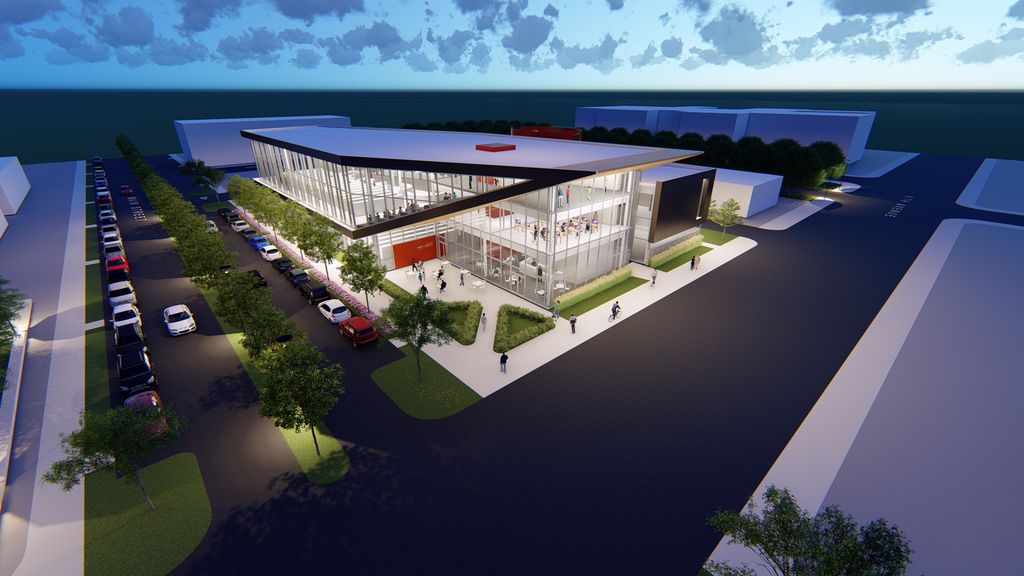 PSWArchitects's tweet photo. Powerful architecture can be a catalyst for change. We are honored to be a part of the momentum to draw people back to Main Street through the transformative design of the new Pine Bluff Main Library.  #progressinpinebluff #onepinebluff https://t.co/DWHz9yJHPQ