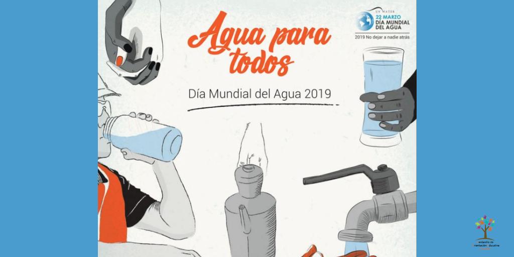 ¿Podemos vivir en sequía? La humanidad necesita agua.  
El agua es un derecho humano para cualquier persona, sea quien sea y esté dónde esté.
22 de marzo Día Mundial del Agua 2019… “No dejar a nadie atrás” Agua para todos