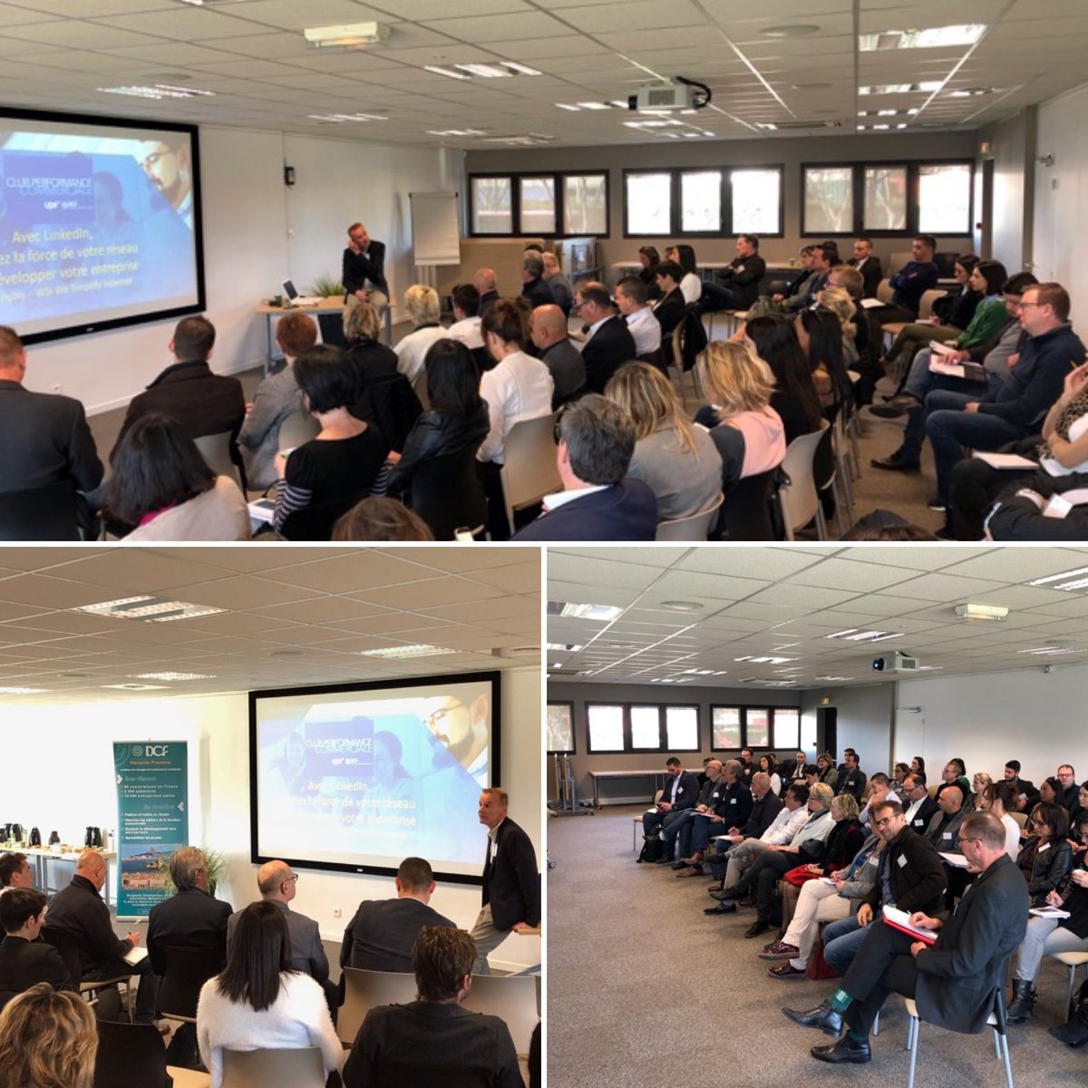 C’était jeudi matin à Aix 👉Le Club Performance Commerciale sur #LinkedIn a accueilli + de 60 participants. Ce club était animé par @DanielLopezAix &amp; <a href="/olivieraloccio/">olivier aloccio 👍</a>, en partenariat avec <a href="/DCFMarseille/">DCF Marseille</a>. 
Les prochains RDV ➜ goo.gl/qhP8Mo.