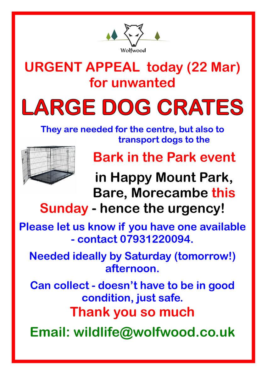 Wolfwoodrescue's tweet photo. Are you able to help please? Thank you. https://t.co/esF0COnKW3