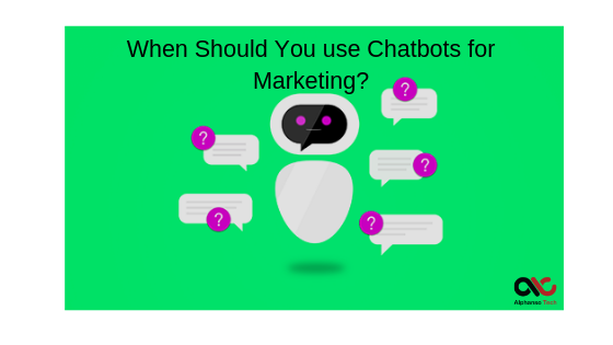 gau061's tweet photo. When Should You use Chatbots for Marketing? Step by Step Guide https://t.co/62uR0dqqVC #chatbot #botprogramming #AI #IOT #NLP #marketing #mktg https://t.co/qRdG5glBi2