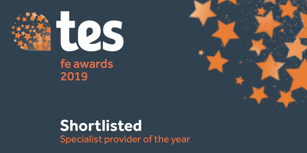 Natspec's tweet photo. Good luck to five of our member colleges who are nominated for specialist provider of the year at tonight's @tesfenews #tesFEawards We’ve got our fingers crossed for you here at the Natspec office 🏆 https://t.co/amzfC4nt1t