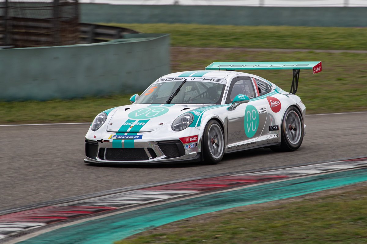 carreracupasia's tweet photo. Nearly 4.5 hours of track time & already impressive speeds after the 1st testing session of the season. #PhilipHamprecht of #TeamStarChase put together the fastest lap today on 2:07.702, with @Yuey_Tan of #NovuRacing topping the #CarreraCupAsiaProAm class on a strong 2:09.620. https://t.co/2CpWB6rcab