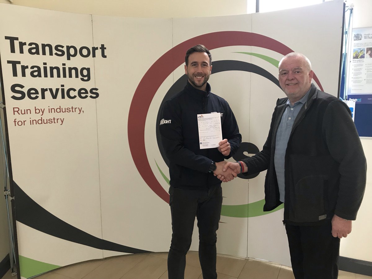 ExportFreight's tweet photo. Our very own Phil Eaglestone has Just passed his Class One HGV Test today with the help of instructor Colin Hamill of @TransportTTS
WELL DONE PHIL !!! #exportandfreight #testing #HGVPASSED https://t.co/J7T4U1bWjq