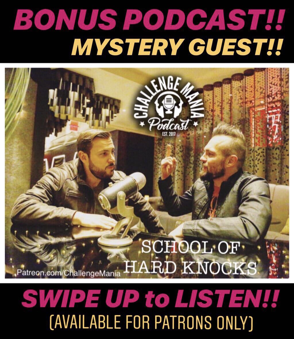 DerrickMTV's tweet photo. BONUS POD!! Up now! Itโs not the WAR ROOM, itโs the Paternity Leave Room!
#ChallengeMania
-
Available for Patrons Only at https://t.co/DZLkiFlO9G https://t.co/a4x0qmcuBX