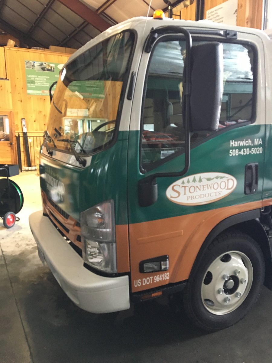 Sign It! helped Stonewood Products with a partial wrap for their truck cab to match a truck we had done a few years ago.  Come by the shop for your truck graphics.