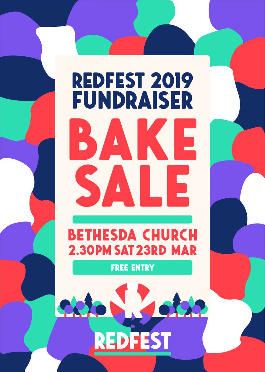 Redfest cake sale tomorrow! Bethesda Church, Church Rd. Featuring <a href="/swdancetheatre/">SW Dance Theatre</a> and lots and lots of cakes!