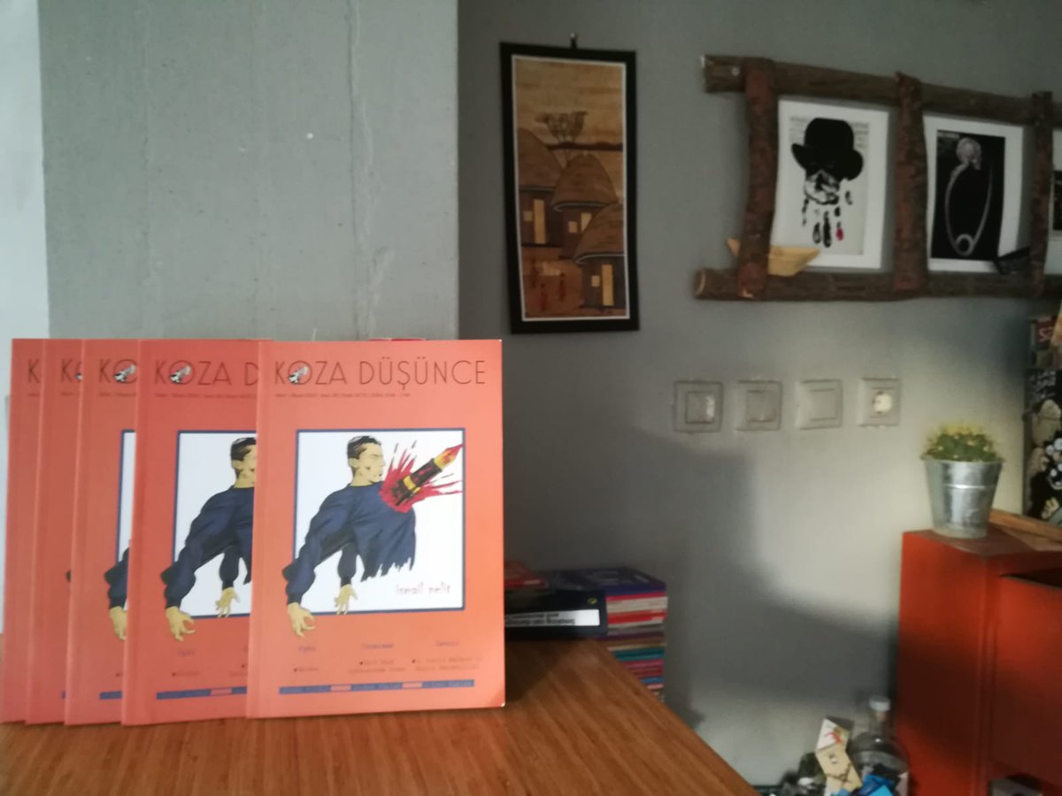 Koza Düşünce'nin 28. sayısı #Bursa Görükle <a href="/milenakafe/">Milena Kitap Kafe</a>'de.