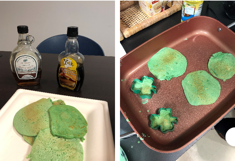 MassMutualChi's tweet photo. Thank you to everyone who sent referrals during the month of March to Francie Cavanagh! In honor of all referrals sent (and St. Patrick's Day) we celebrated with green pancakes, keep up the favorable introductions to continue our monthly celebrations! #mmchi https://t.co/RLYP42n1AT