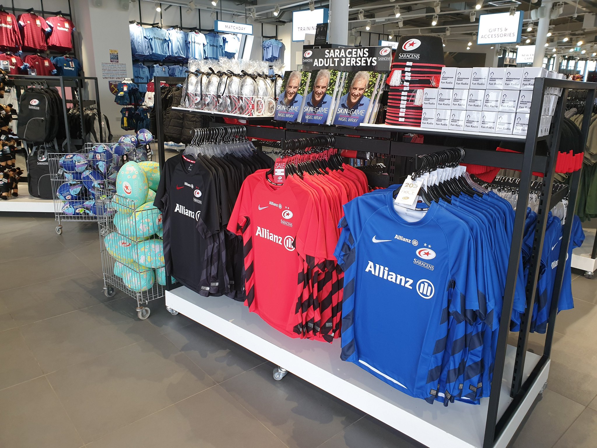 saracens rugby store