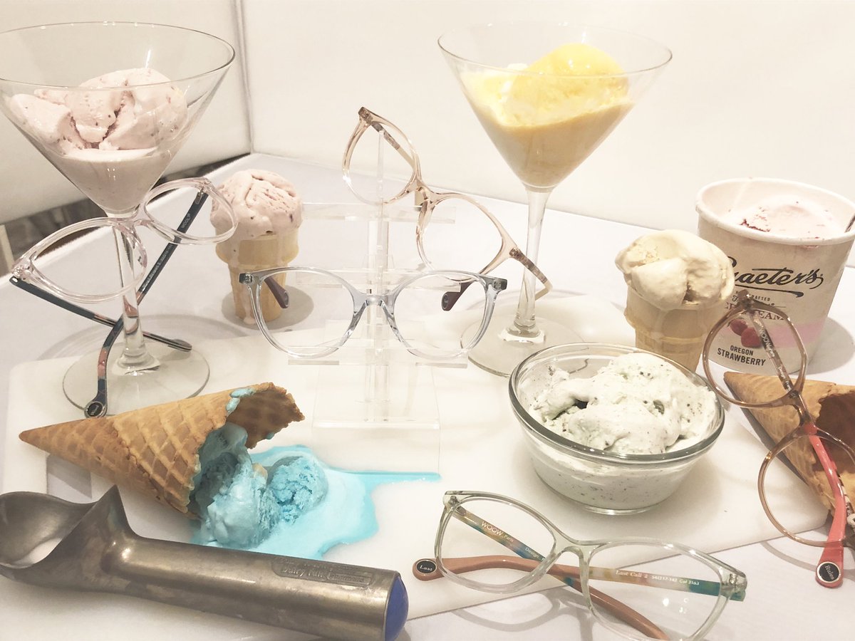 JVP_Jones's tweet photo. It’s a spring #FunFrameFriday!! We have been loving all the light pastel colors in eyewear lately...they look good enough to eat! These WOOW Eyewear frames are especially delicious. Transparent pastels are a great way to get a bold look that is also very soft and flattering! https://t.co/pr9C3wSAmS