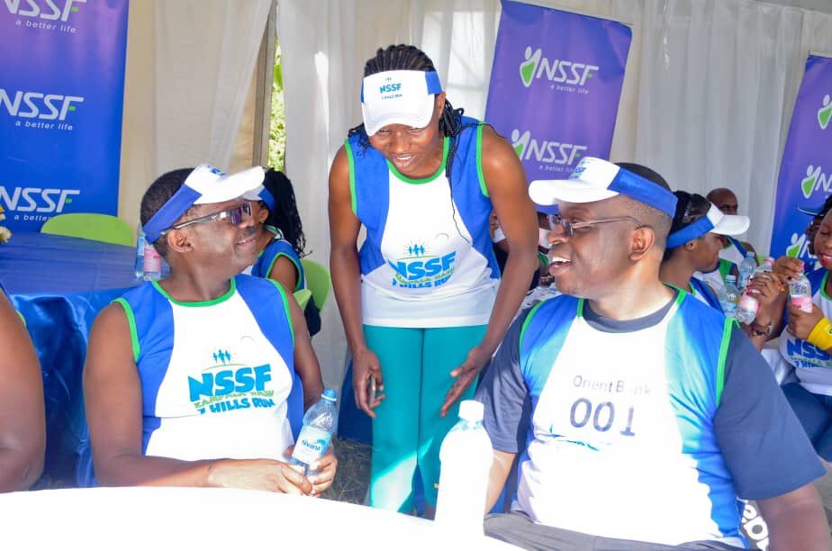 imbankug's tweet photo. #Flashback to the #NSSFHashRun19 where we showed up in numbers to be champions public schools need. We had a lot of fun, networked and worked out. We also had some 21kms champions who made it to all the 7 hills πͺπΎπ. #ThinkPossibilities #OrientBank https://t.co/9e6x5GxAwM