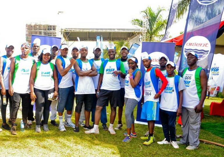 imbankug's tweet photo. #Flashback to the #NSSFHashRun19 where we showed up in numbers to be champions public schools need. We had a lot of fun, networked and worked out. We also had some 21kms champions who made it to all the 7 hills πͺπΎπ. #ThinkPossibilities #OrientBank https://t.co/9e6x5GxAwM