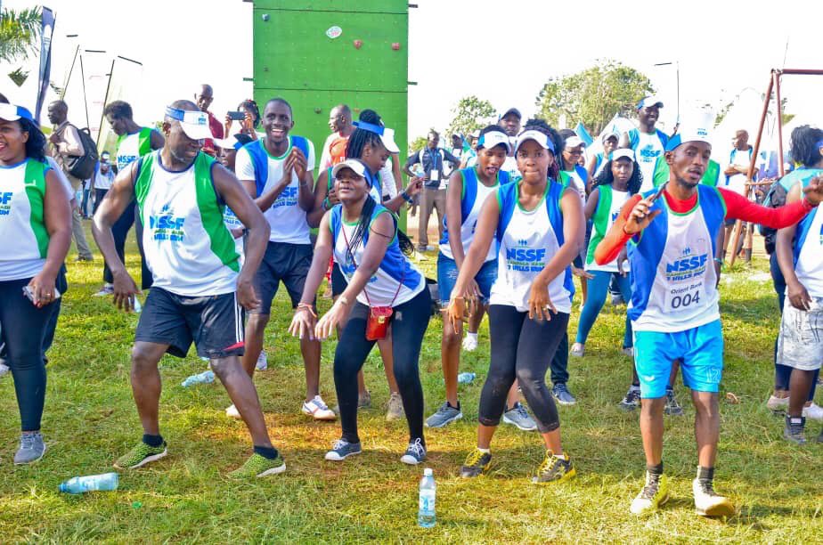 imbankug's tweet photo. #Flashback to the #NSSFHashRun19 where we showed up in numbers to be champions public schools need. We had a lot of fun, networked and worked out. We also had some 21kms champions who made it to all the 7 hills πͺπΎπ. #ThinkPossibilities #OrientBank https://t.co/9e6x5GxAwM