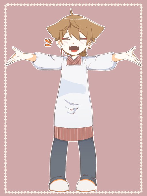 割烹着のtwitterイラスト検索結果 古い順