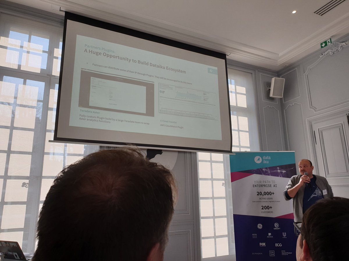 CBGBrian's tweet photo. Amazing event in Paris by @dataiku πππ you nailed it! #HappyDataikuPartner #DataScience #DataOps https://t.co/7vHzKk87fN