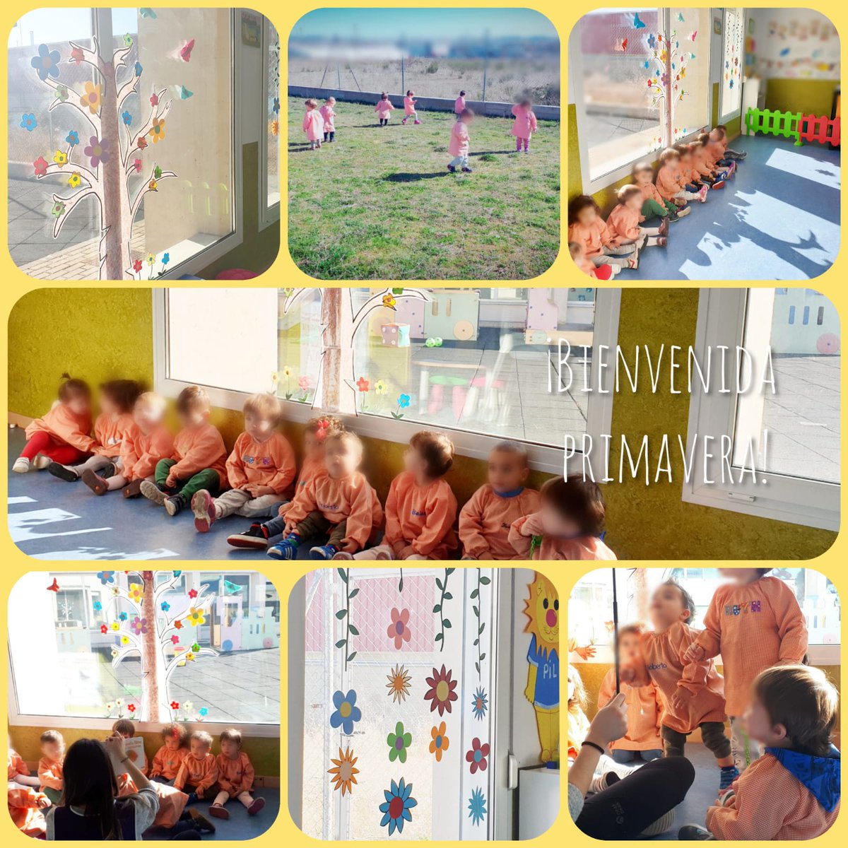 pequepil1's tweet photo. Llegó la primavera #educacioninfantil #pequepil #leonesp #onzonilla #escuelainfantilpequepil https://t.co/kAIn8QJM0A
