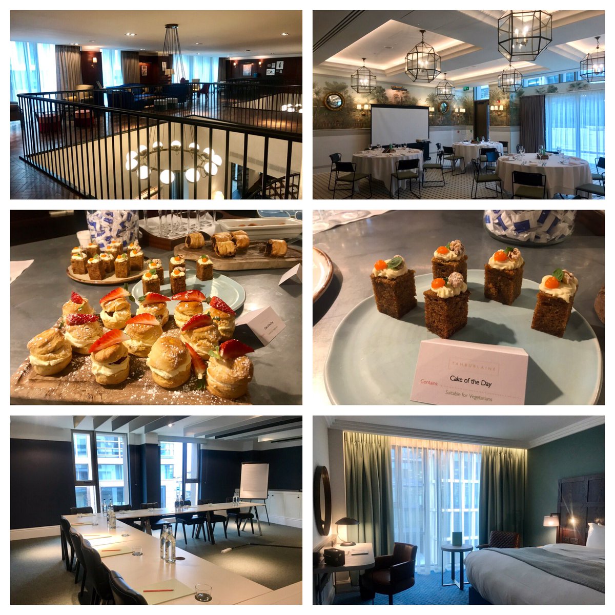 Lovely to see the newly refurbished event space <a href="/The_Tamburlaine/">The Tamburlaine</a>