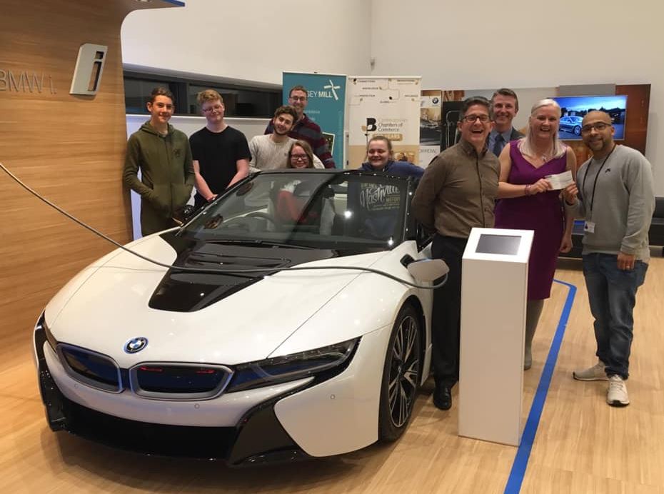 A great evening <a href="/CambridgeBMW/">Group 1 BMW Cambridge</a> with some of our young people, to mark the end of our year as <a href="/cambschamber/">CambsChamber</a> Charity of the Year! Thank you everyone for your support throughout the year, helping us create opportunities with young people and families! #youngpeople #business
