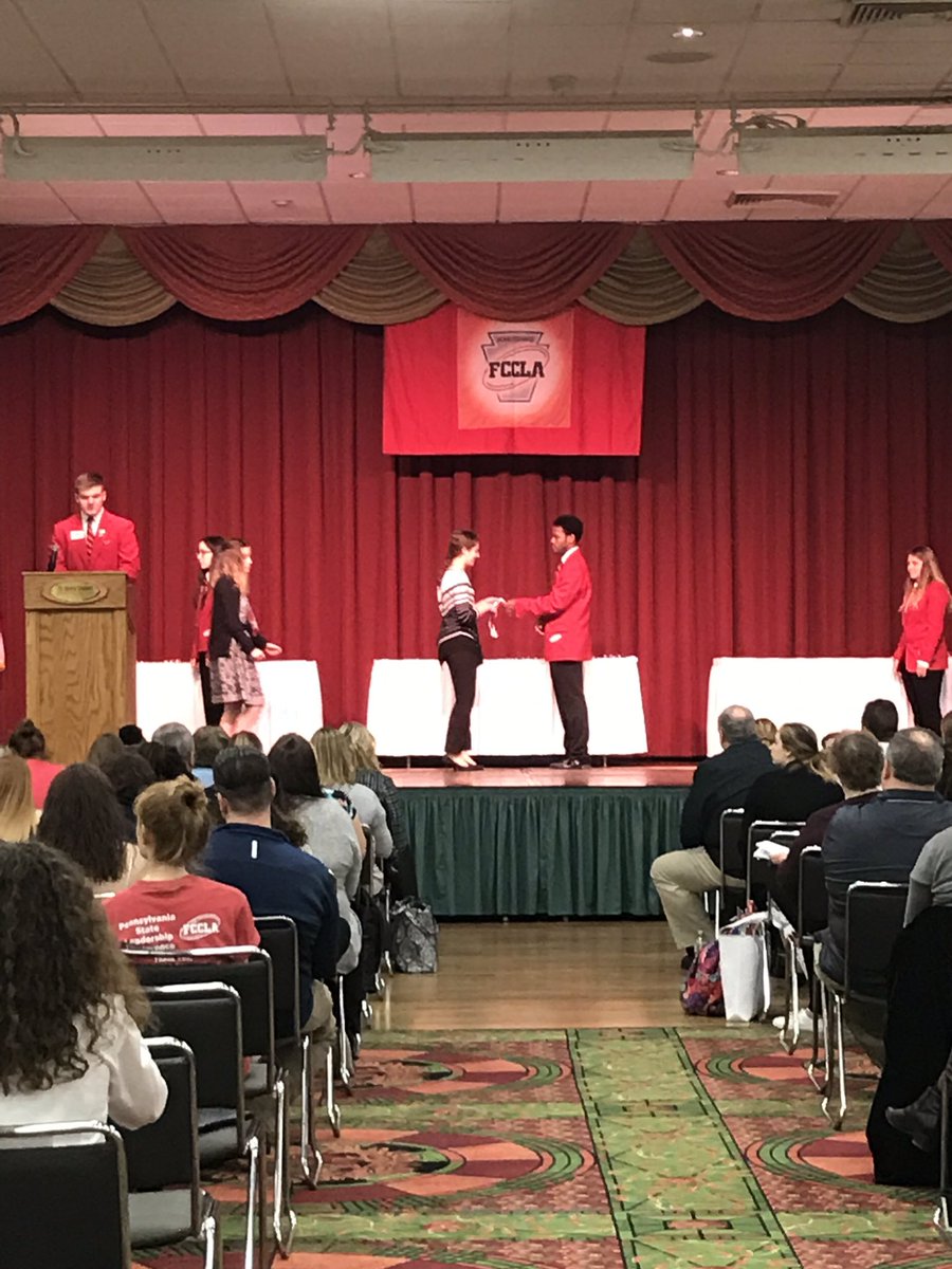 CDramsFCS's tweet photo. CDHS FCCLA STAR events results are in... 2 Gold Medals, 1 Silver Medal and THREE PA FCCLA national team honors!! Congratulations, girls! Your hard work and dedication paid off! #cdramspride https://t.co/CcGBT5yfpb