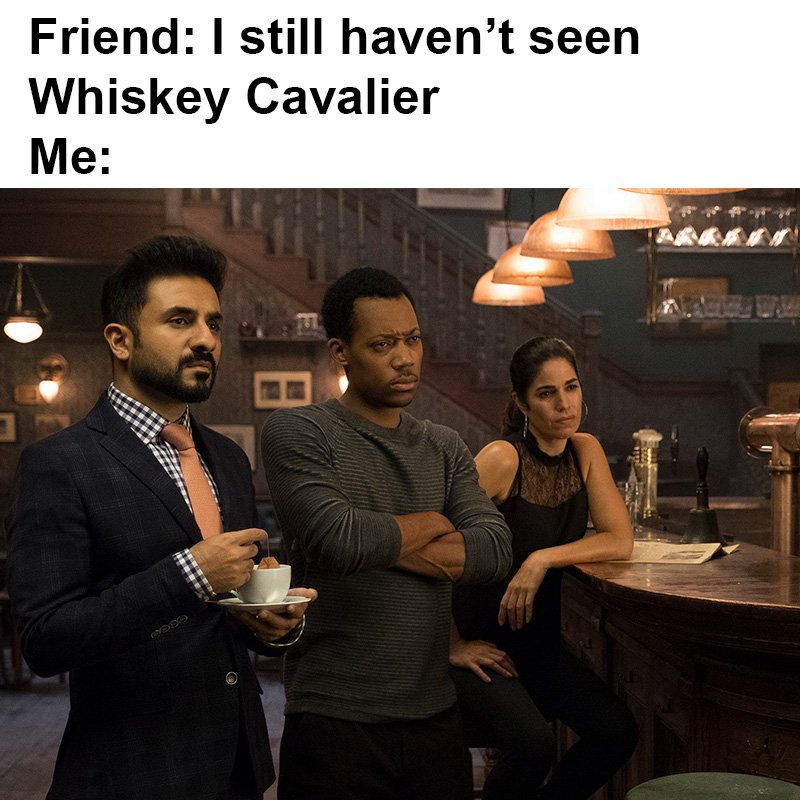 WhiskeyCav's tweet photo. Consider us OFFENDED. But also, watch it anytime here: https://t.co/iZV1t5N1qv #WhiskeyCavalier https://t.co/E3S6sxvBRS