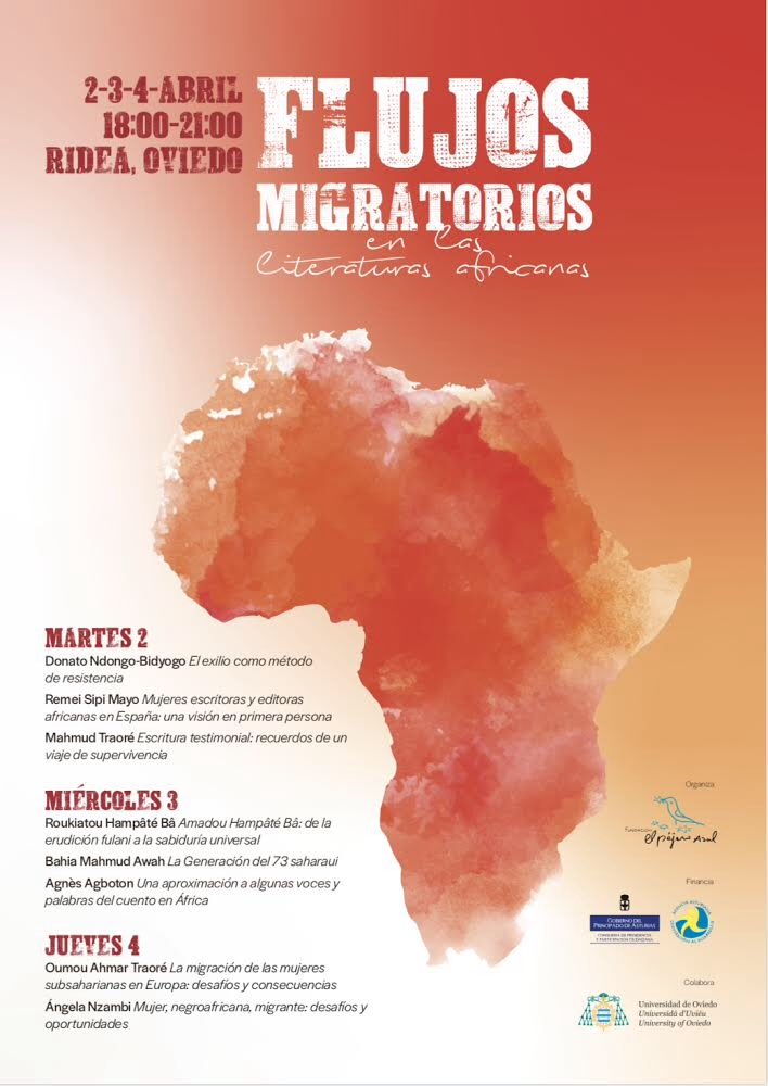 InmaculadaGleCa's tweet photo. Interesantes jornadas de literatura africana para abordar el tema de la migración https://t.co/BuF3Nq0H5Y