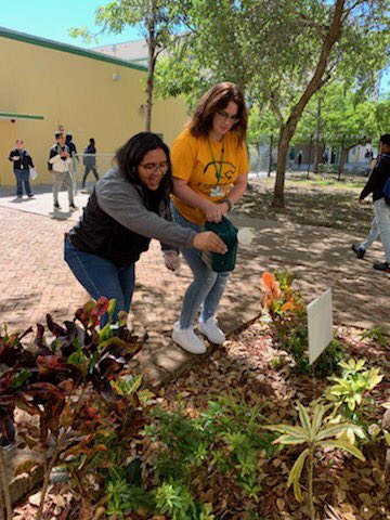 HJ_killian's tweet photo. Spring breakers! We can’t forget our orchid babies before we leave. We watered them, checked their temperature and fertilizer them. Now they’re all safe and ready for vacay! 🏖🌱 #MillionOrchidProject https://t.co/iaASMfm7lr