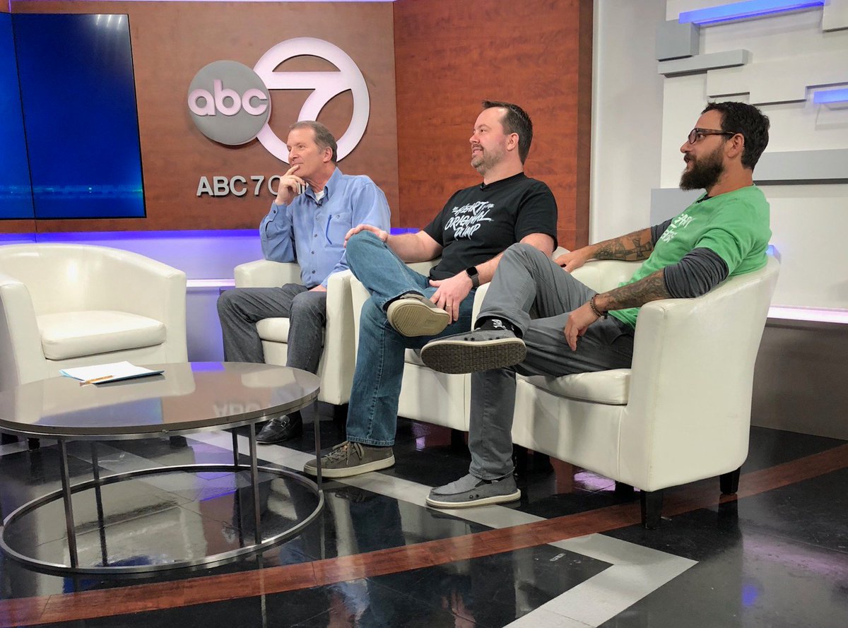 AlivenessSeries's tweet photo. Had a great morning on the set of ABC 7 Chicago's "Newsviews" with Tanja Babich! Tune in to ABC 7 Sunday morning at 9:30 to see Jay Tuthill, Chad Gabriel, and Vito Pellicano, discuss why aliveness is so important @BabichABC7 @ABC7Chicago #TheSearchForAliveness #TuthillCorporation https://t.co/KlJmkbckxn