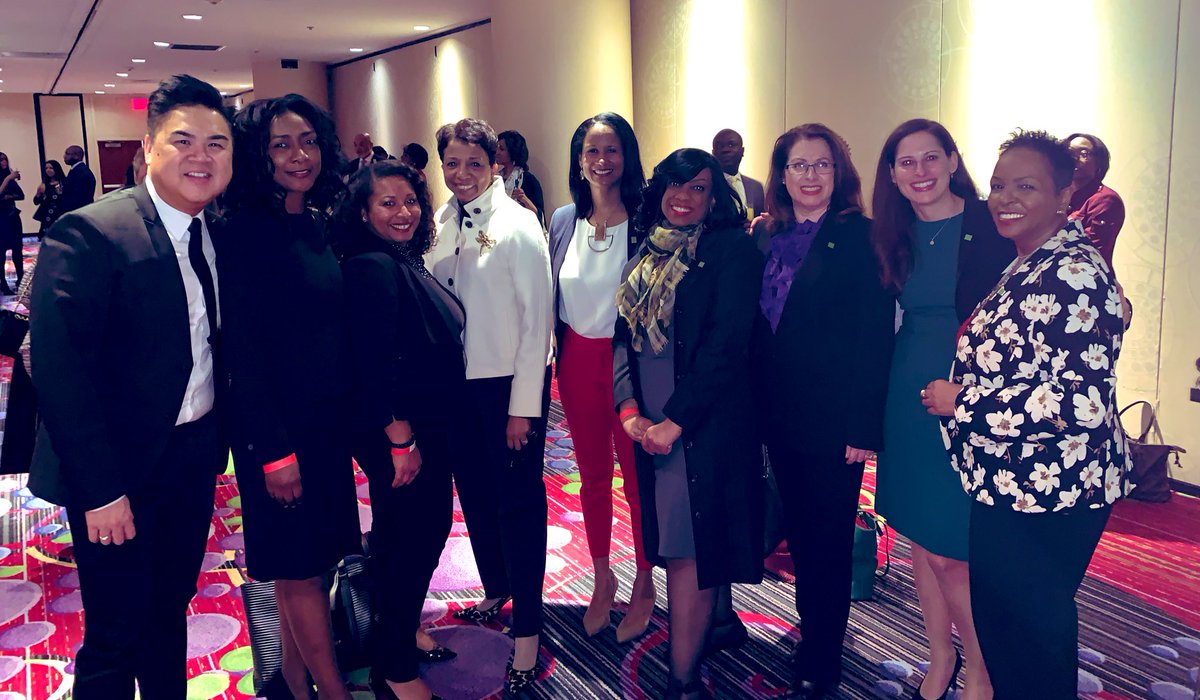 At the @networkjournal Influential Black Women in Business Awards luncheon w/ my D&I and @TDBank_US colleagues #diversity #inclusion #WILPower #IAmVisible