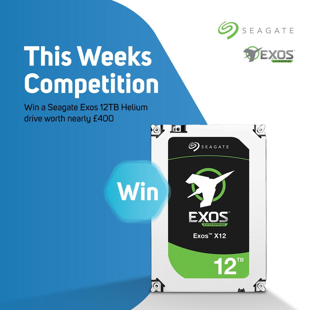 ScanComputers's tweet photo. #WIN a @Seagate EXOS 12TB helium hard drive in the @ScanComputers weekly #competition! Free &amp; open worldwide! there is also a secret question to increase your chances of winning! will YOU get it right?? Enter here: https://t.co/KqYjn8u7jV 
#giveaway #fridayfreebie #friyay #winit https://t.co/2hdry4xUeF