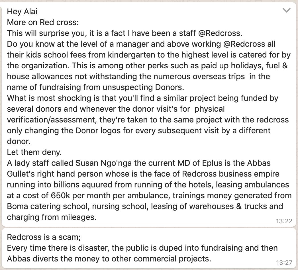 Funny #RedCrossTumechoka  #JubileeTumechoka