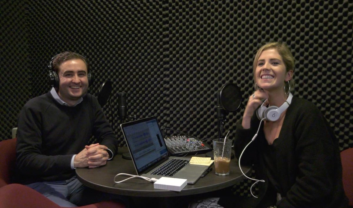 inside_r3's tweet photo. 🚨🚨New episode of our #podcast Life in the Fast Chain- "Leggo my Eggo, #blockchain style with Jorge Lesmes." Catherine & Jorge have lots of laughs in the studio! Check it out on your favorite podcast app or online here- https://t.co/LLoAq8cIgn #lifeinthefastchain @breadandrutter https://t.co/EhhU3hOed6