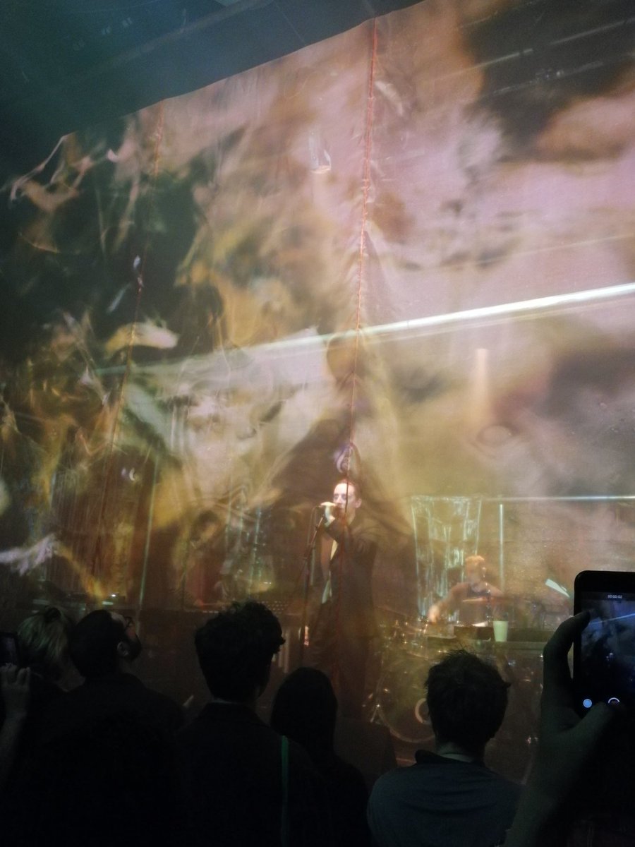 Neo_Jellyfish's tweet photo. These New Puritans at @ICALondon https://t.co/QKoPUIe00M
