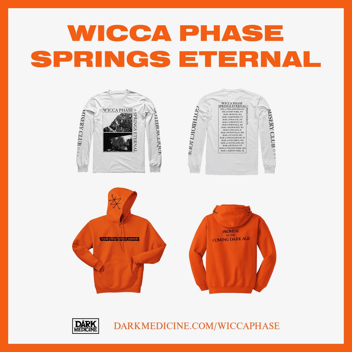 DarkMedicine_'s tweet photo. wicca phase springs eternal

leftover tour merch

available and shipping now

https://t.co/5p8wJFeXL4 https://t.co/Yk7pFYWiE0