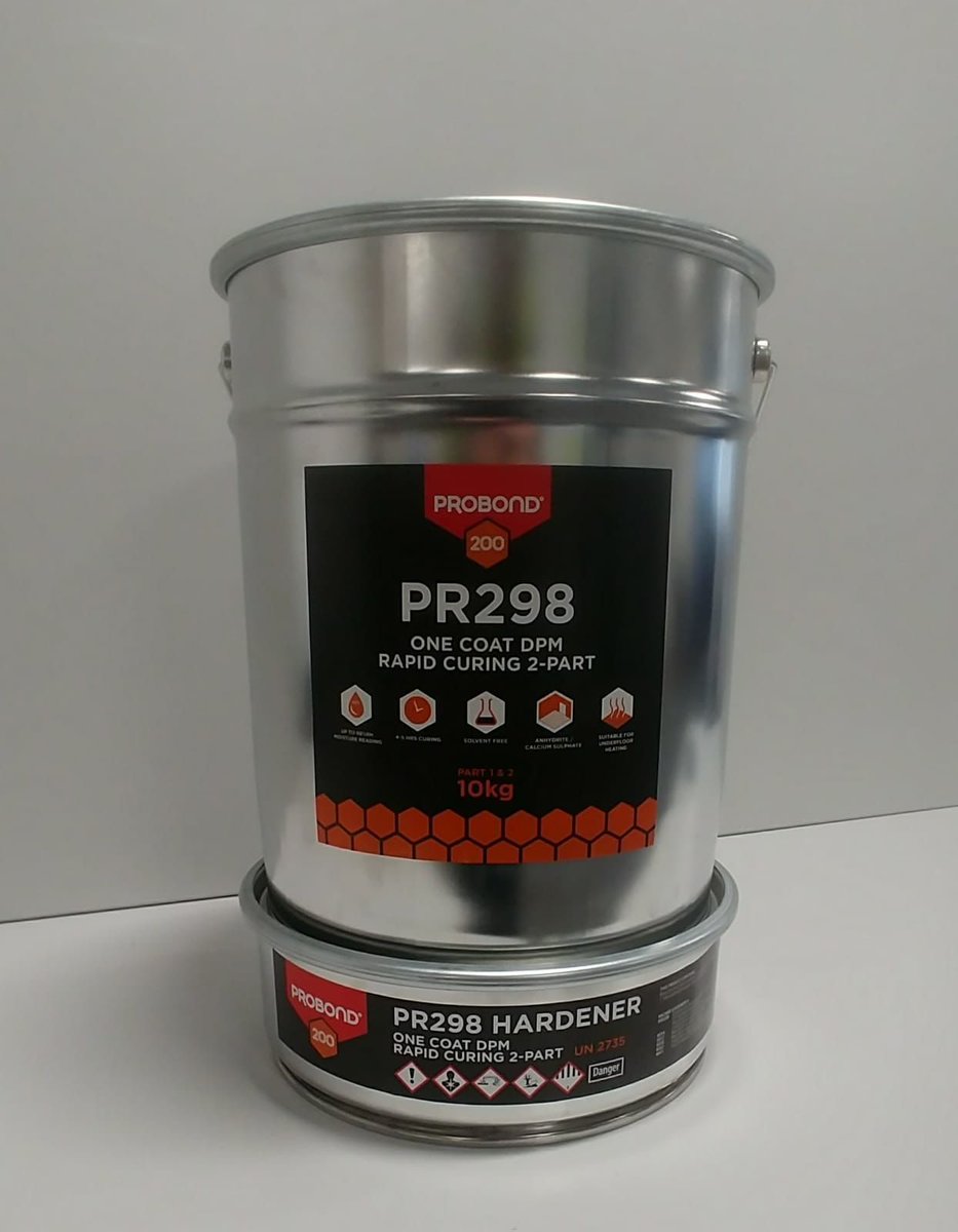 sasgoltd's tweet photo. We are excited to be stocking another product from the #Probond® Product System – this time a one-coat, fast drying DPM – PR298. https://t.co/CYtX6b8SL6