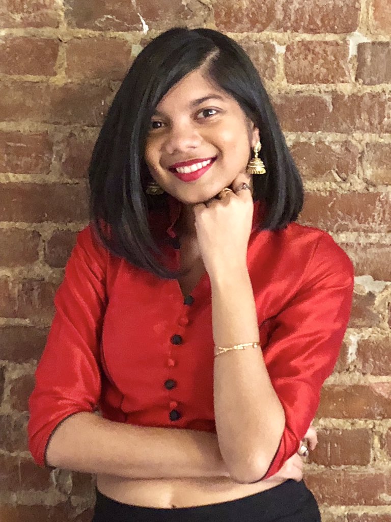 YKR_NYC's tweet photo. π MEET THE CAST // MIRA
The magic I bring is Clairvoyance β I can see through all the bullshit.
#ykr2019 #ykr5 #brownaf #nyc #southasian #indocaribbean #theater #performance #poetry #monologue #brownart #magic https://t.co/9GIkRthVqA
