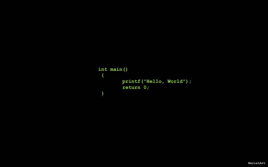 Hello, World :-)