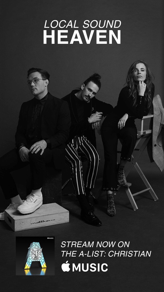 Thanks <a href="/AppleMusic/">Apple Music</a> for featuring HEAVEN on the A-List Christian list! itunes.apple.com/us/playlist/th…