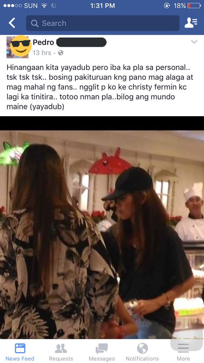 bakekang02's tweet photo. @realMaine03 @zgcgan23 @hashki1 @Eci_17 @iamsophiagirl @exADN4Maine @aldenrichards02 @mainedcm 😂😂😂😂hahsha kala mo mganda 😂😂binabagay ang ganda sa ugali😂😂😂 https://t.co/JfgODIuj3W