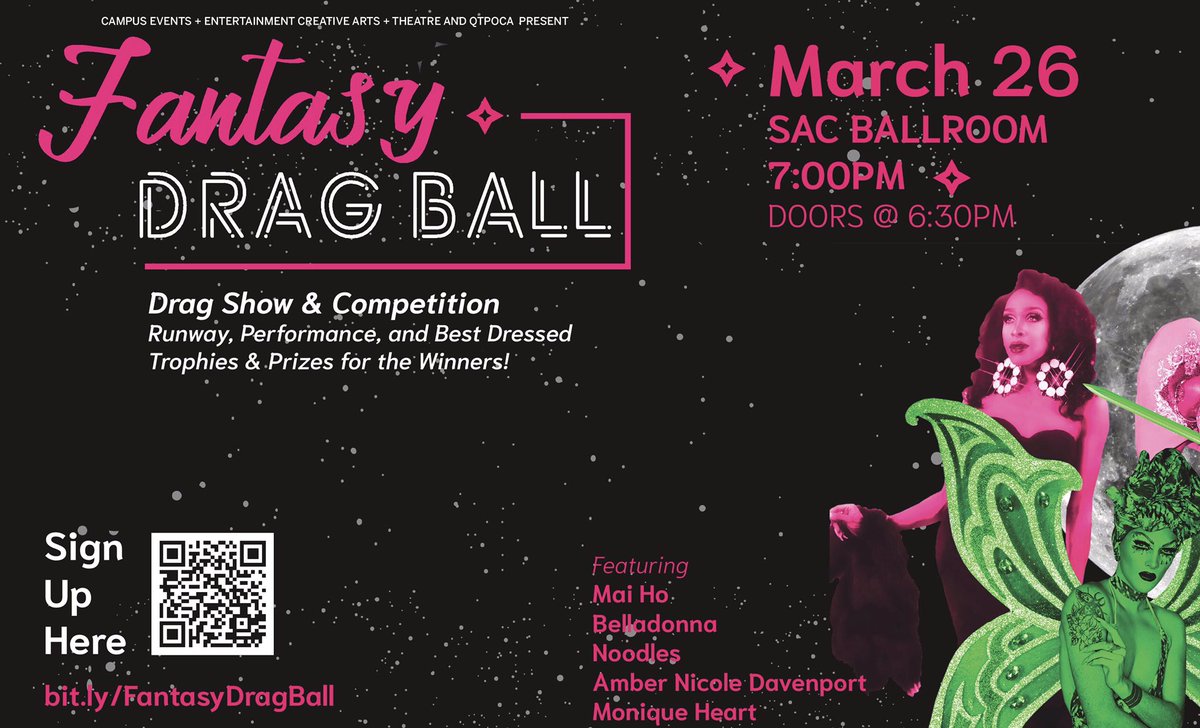 We’re happy to announce Monique Heart will be our featured guest at Drag Ball <a href="/IAmMoniqueHeart/">Mo Heart</a> !!!