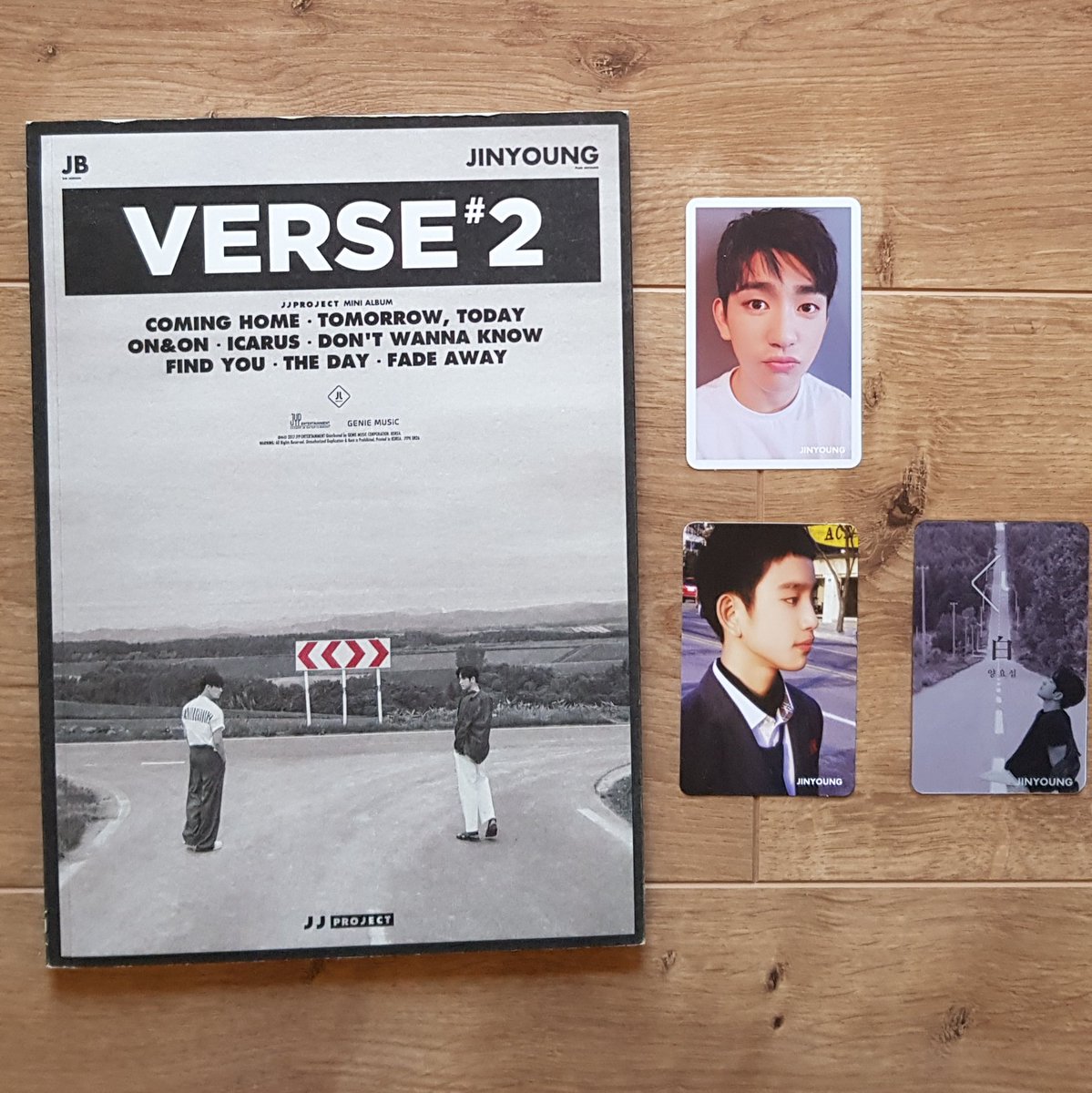 JJPROJECT - Verse #2 Photocards : JinYoung Favorite Song : On and on