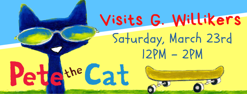 Join us this Saturday! 
The one and only - Pete the Cat  srtl.co/IDCk