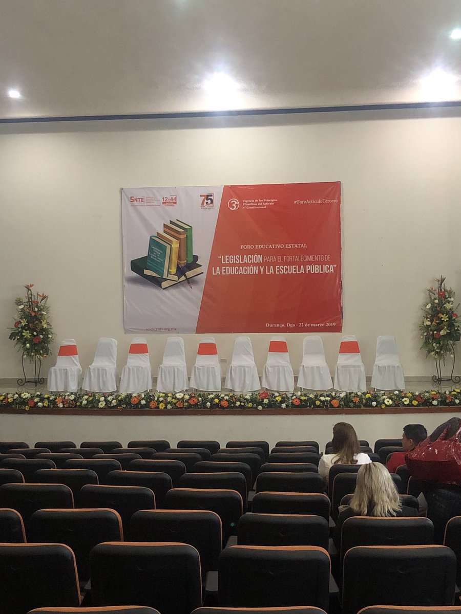 omarcito_2121's tweet photo. #DemandasSNTE 🙋‍♂✔
✅ Abre #SNTE44 #Dgo participación del magisterio, legisladores, estudiantes y sociedad, sobre reformas a Art. 3, 31 y 73 constitucionales
#FelizViernesATodos @TerrazCesar @SnteNacional @sntejovennac https://t.co/Y6ex5dwGOC