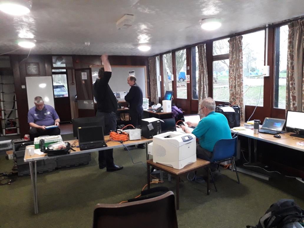 Chase Walk Control set up is well underway 😀