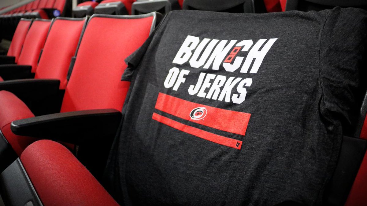 Canes's tweet photo. Happy Friday!

RT for a chance to win a Bunch of Jerks shirt 💪 https://t.co/m7JdIEePAo