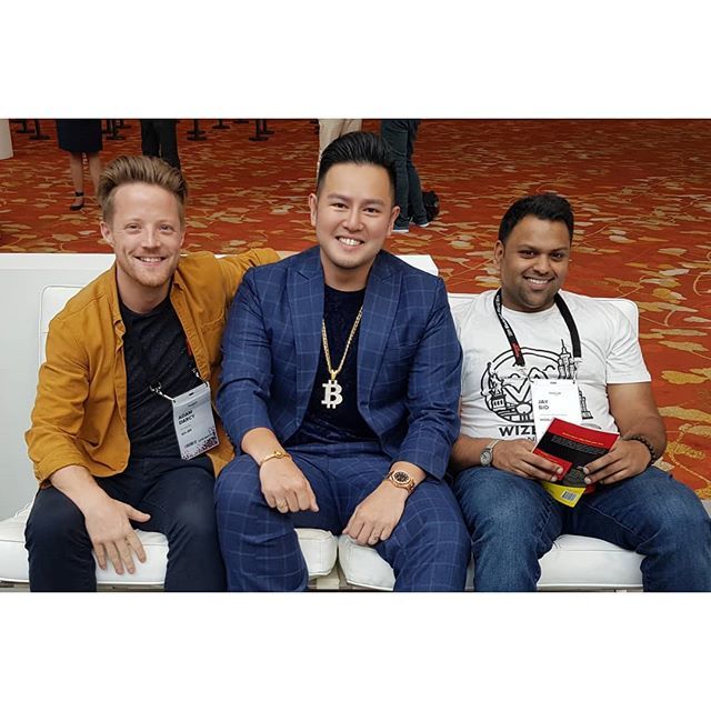 HerbertRSim's tweet photo. With these lads discussing about #FinTech trends = #Blockchain 😎
.
#ProofOfWork 😂
.
.
.
.
#Money2020 #CryptoChainUni #Bitcoin #BTC #Crypto #CryptoCurrency #HerbertSim #Ethereum #ETH #Altcoin #ICO #BitcoinMan #FinancialTechnology #Money2020Asia https://t.co/Fy4C3vxOvH